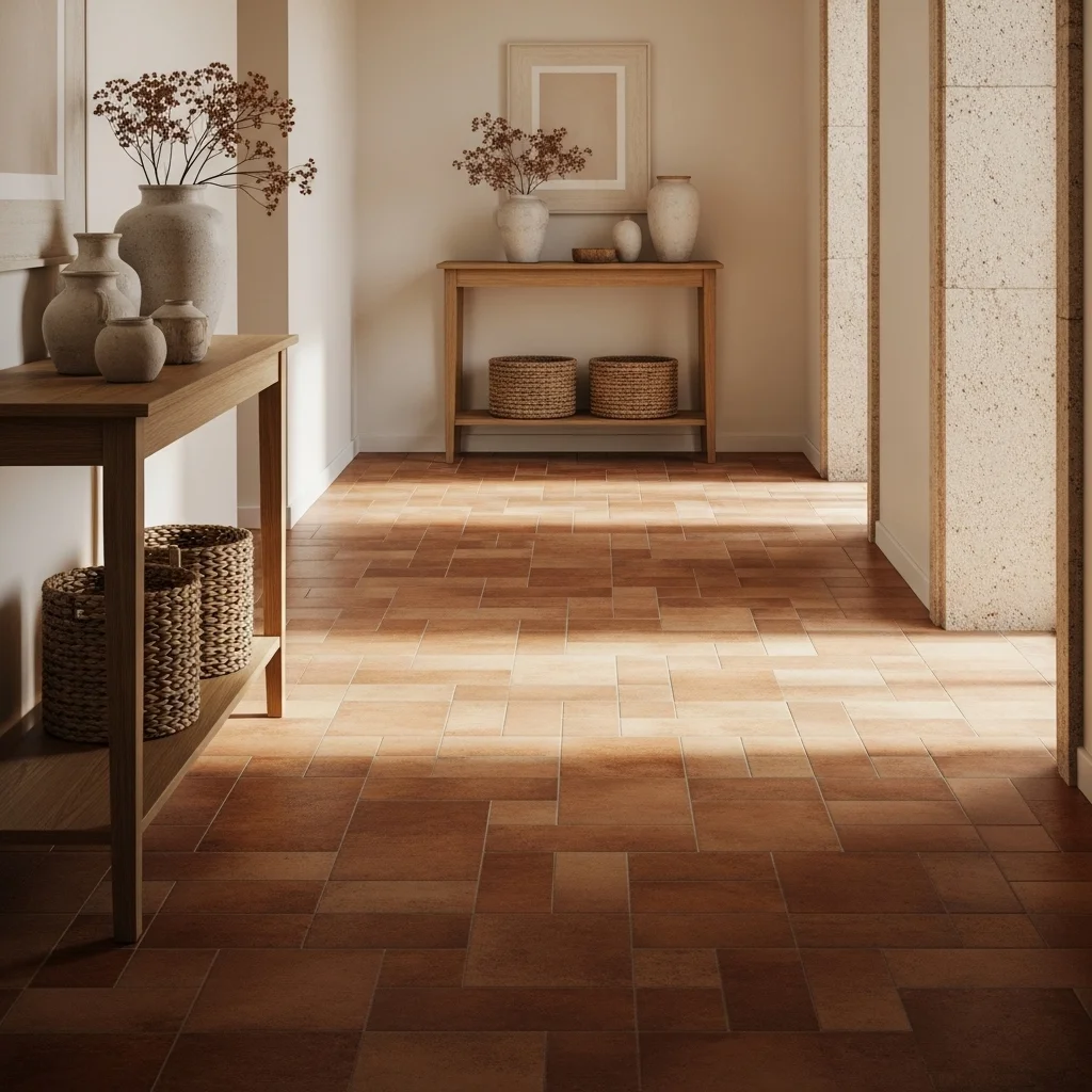  Add Terracotta Floor Tiles