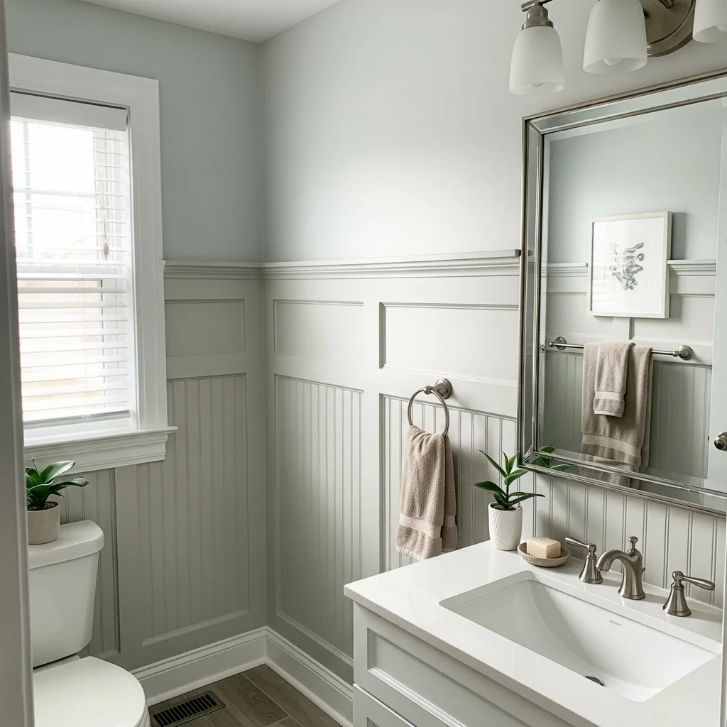 Add Wainscoting or Beadboard