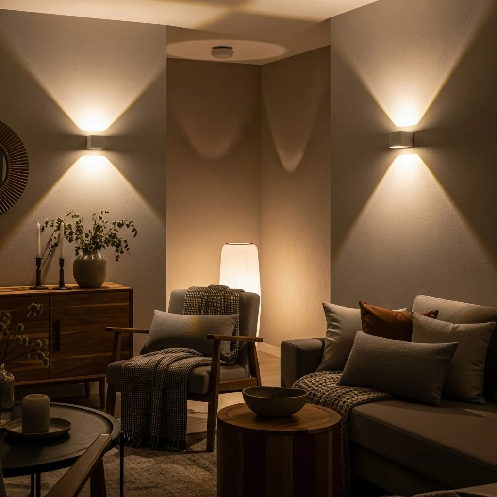Add Wall Sconces for Indirect Illumination