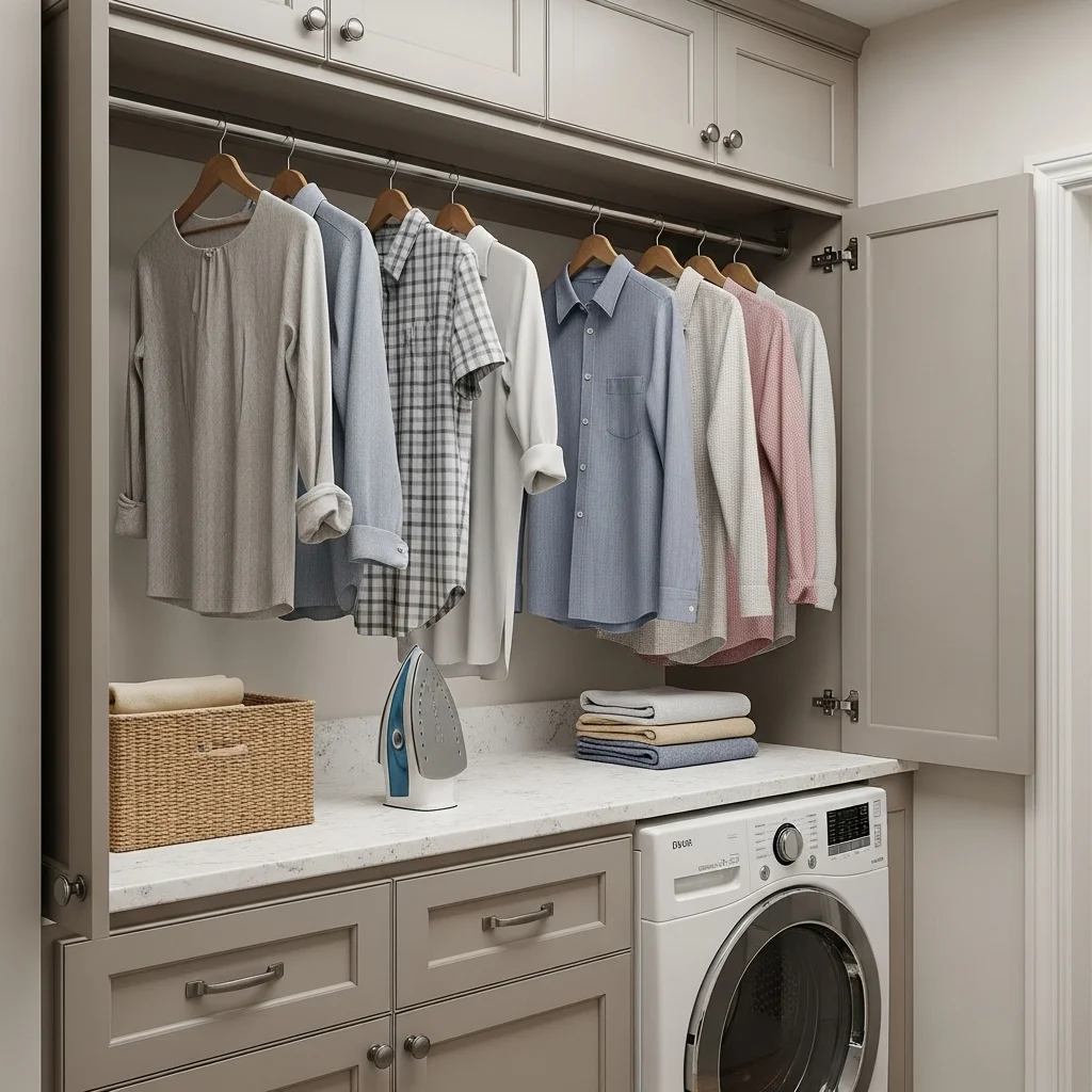 Add a Built-In Drying Rod or Rail