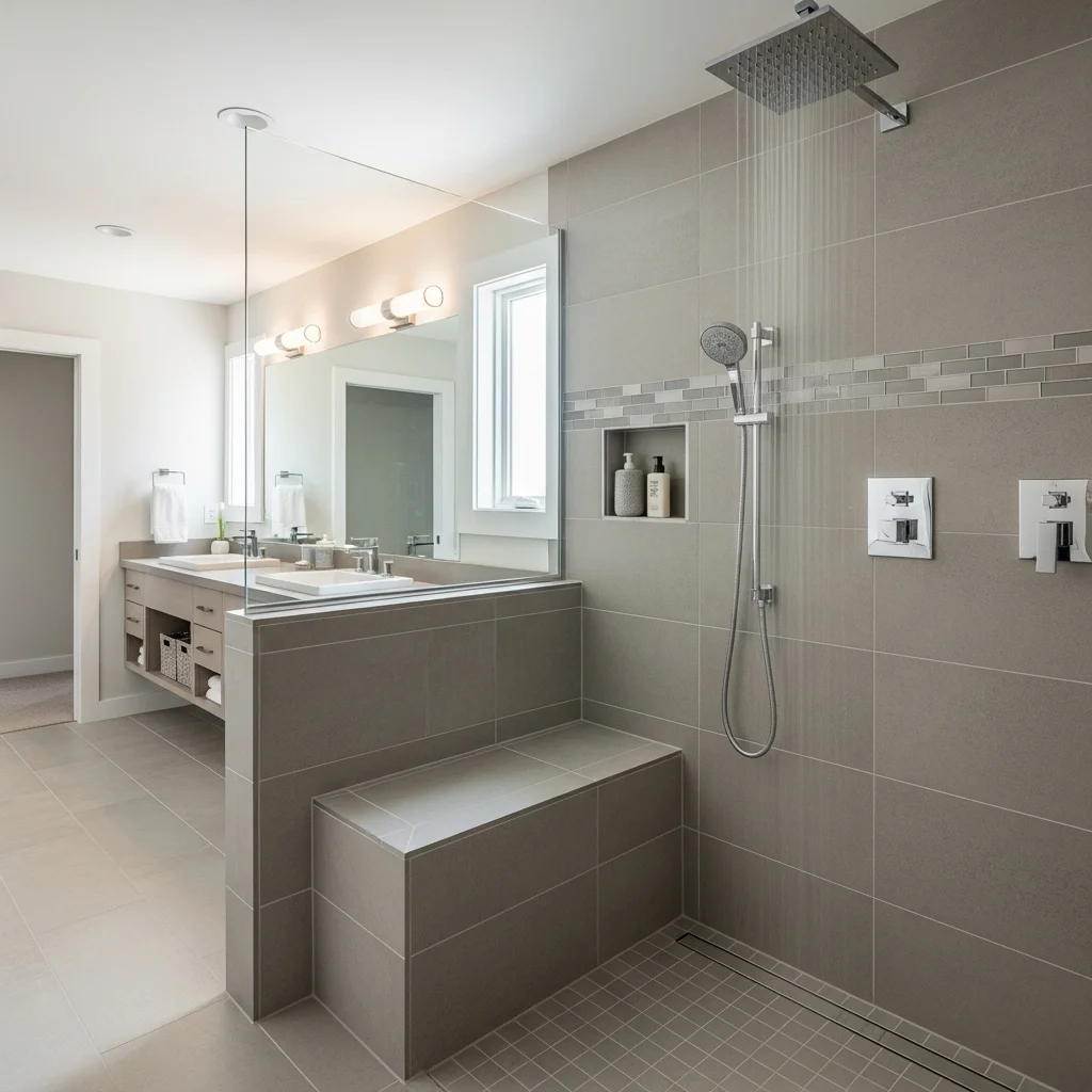  Add a Built-In Shower Bench