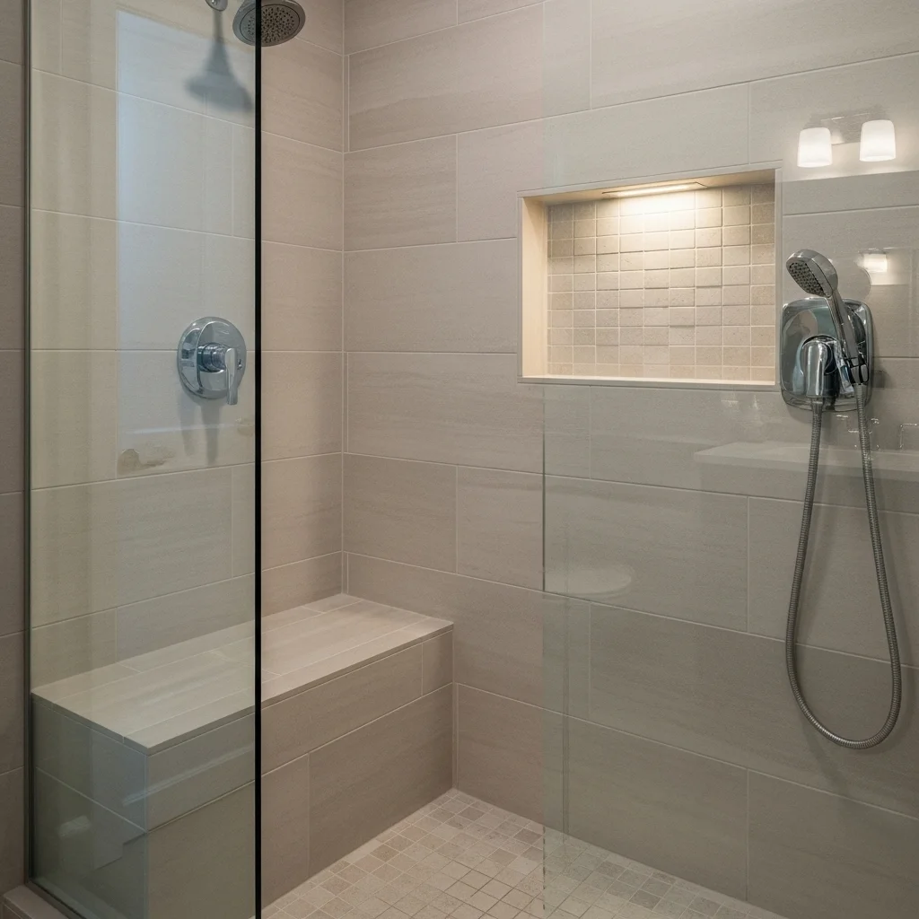 Add a Built-In Shower Bench