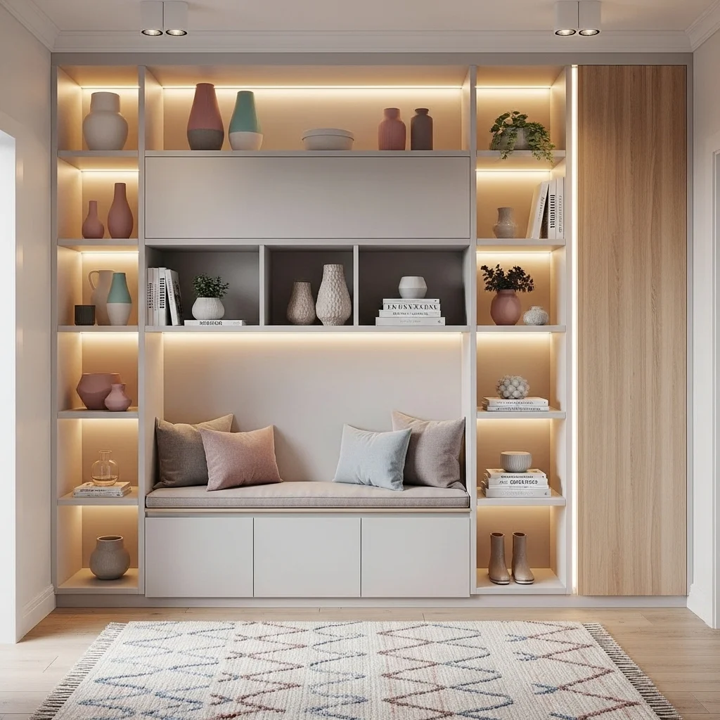 Add a Built-In Storage Wall