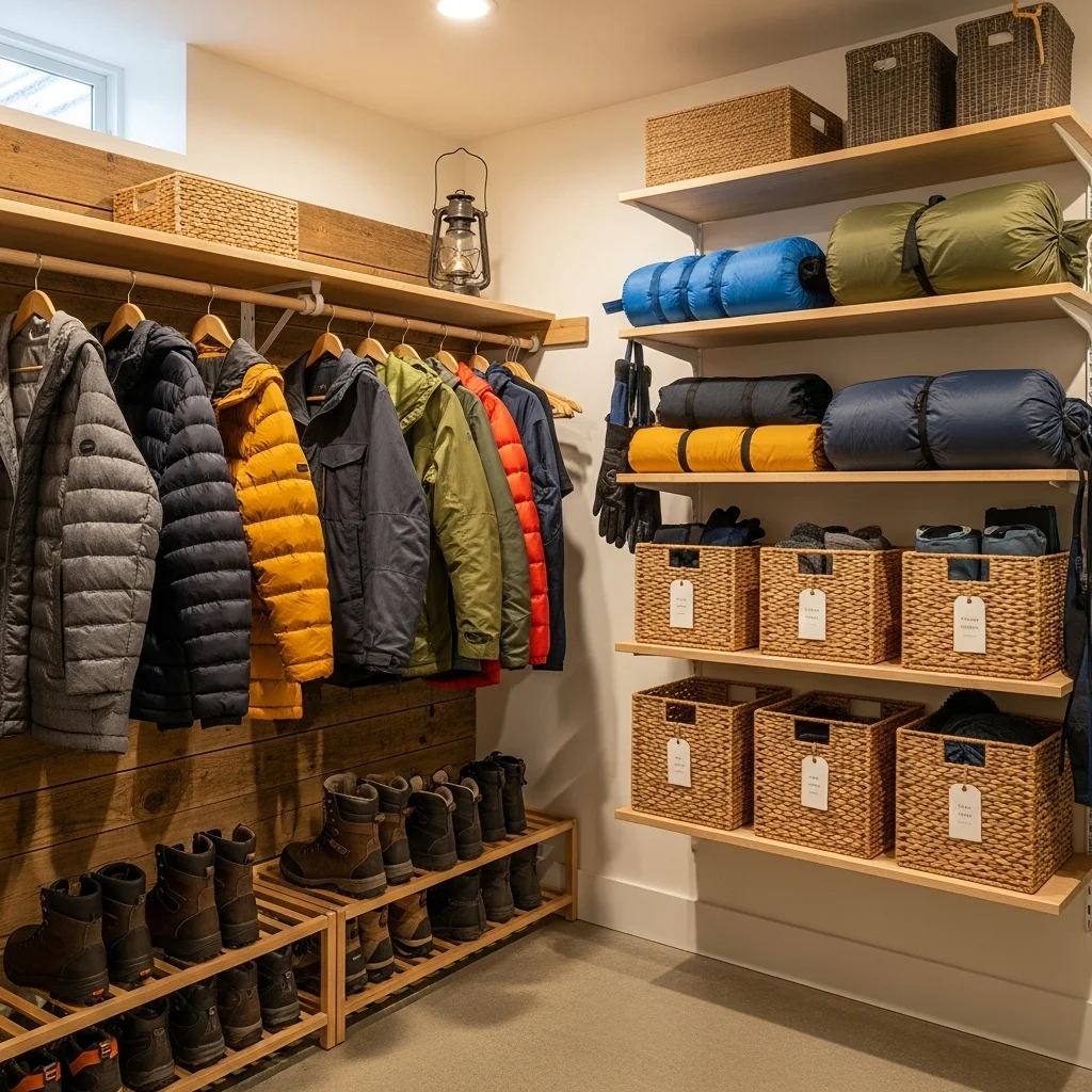 Add a Closet for Outdoor Gear