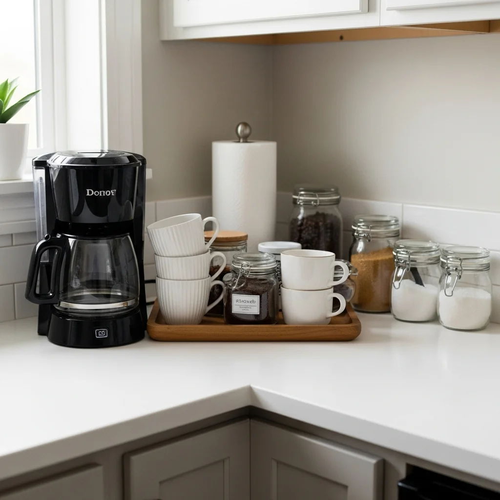  Add a Compact Coffee or Beverage Station