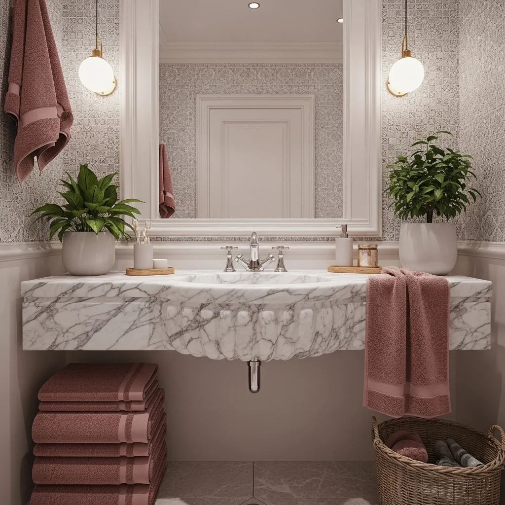 Add a Marble Sink or Basin