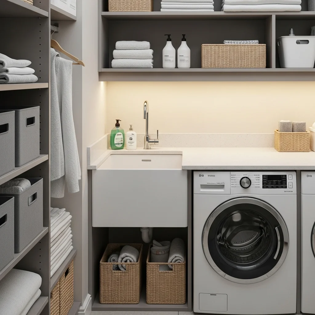 Add a Narrow Laundry Sink