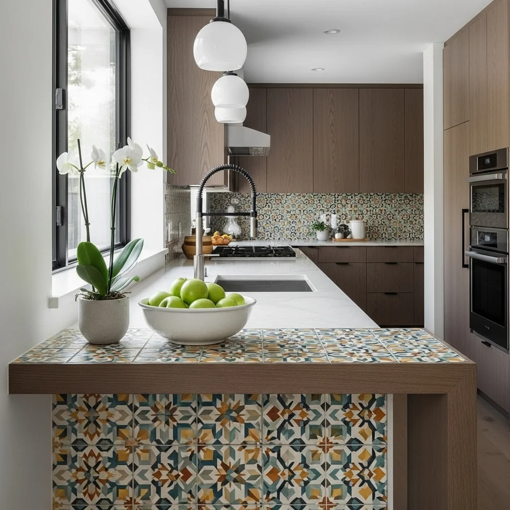  Add a Pop of Pattern with Tiles