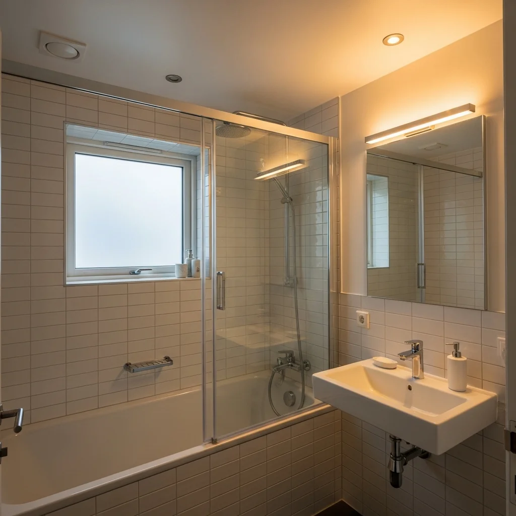  Add a Sliding Glass Door for the Tub