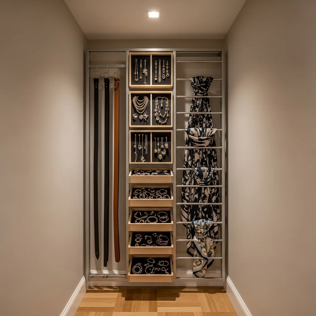 Add a Slim Pull-Out Organizer for Accessories