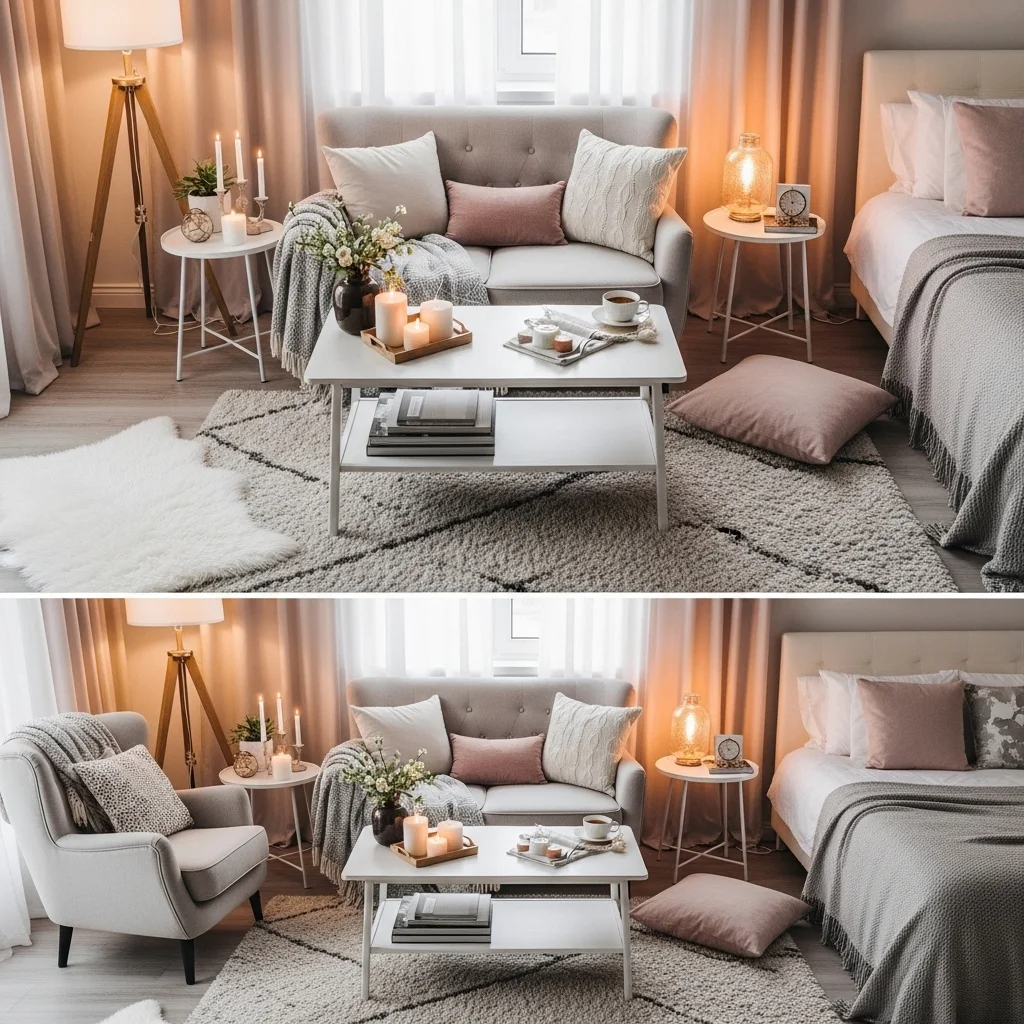 Add a Small Coffee Table