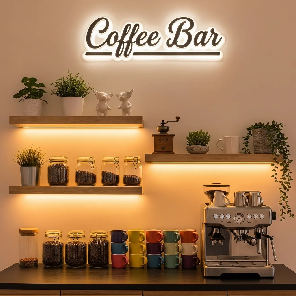 Add a Statement Coffee Sign