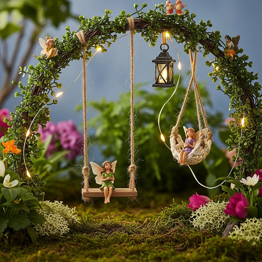  Add a Swing or Hanging Feature