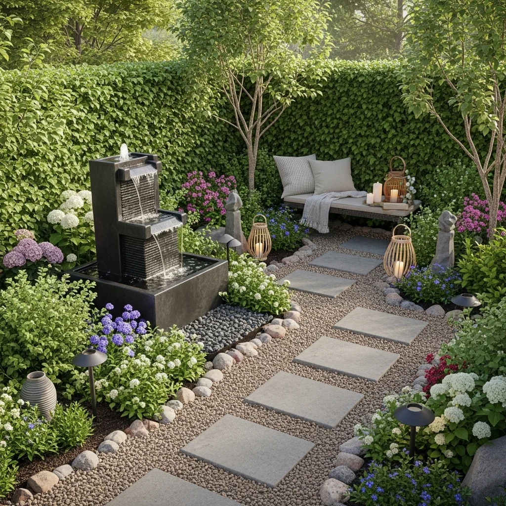  Add a Tiered Water Fountain