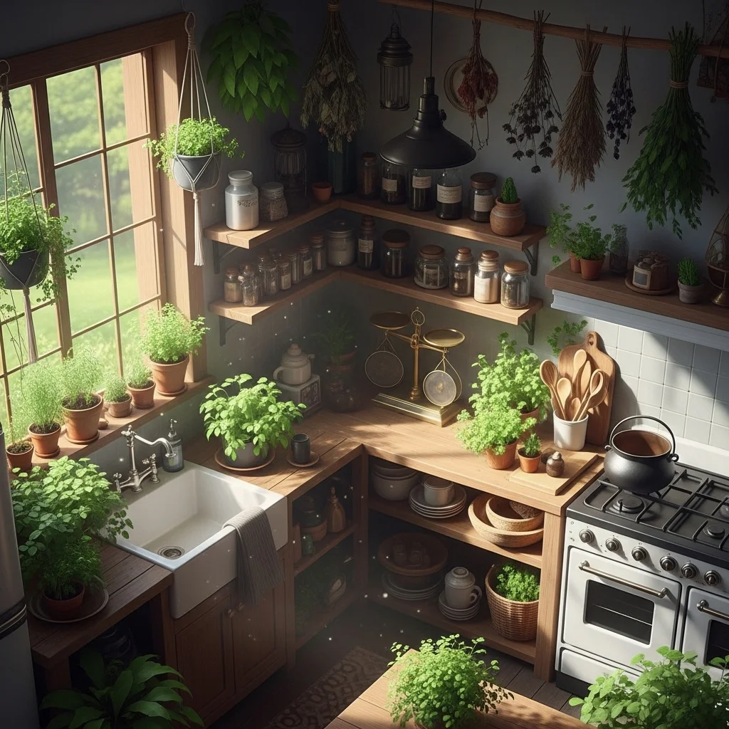 Add a Touch of Green Magic with Plants