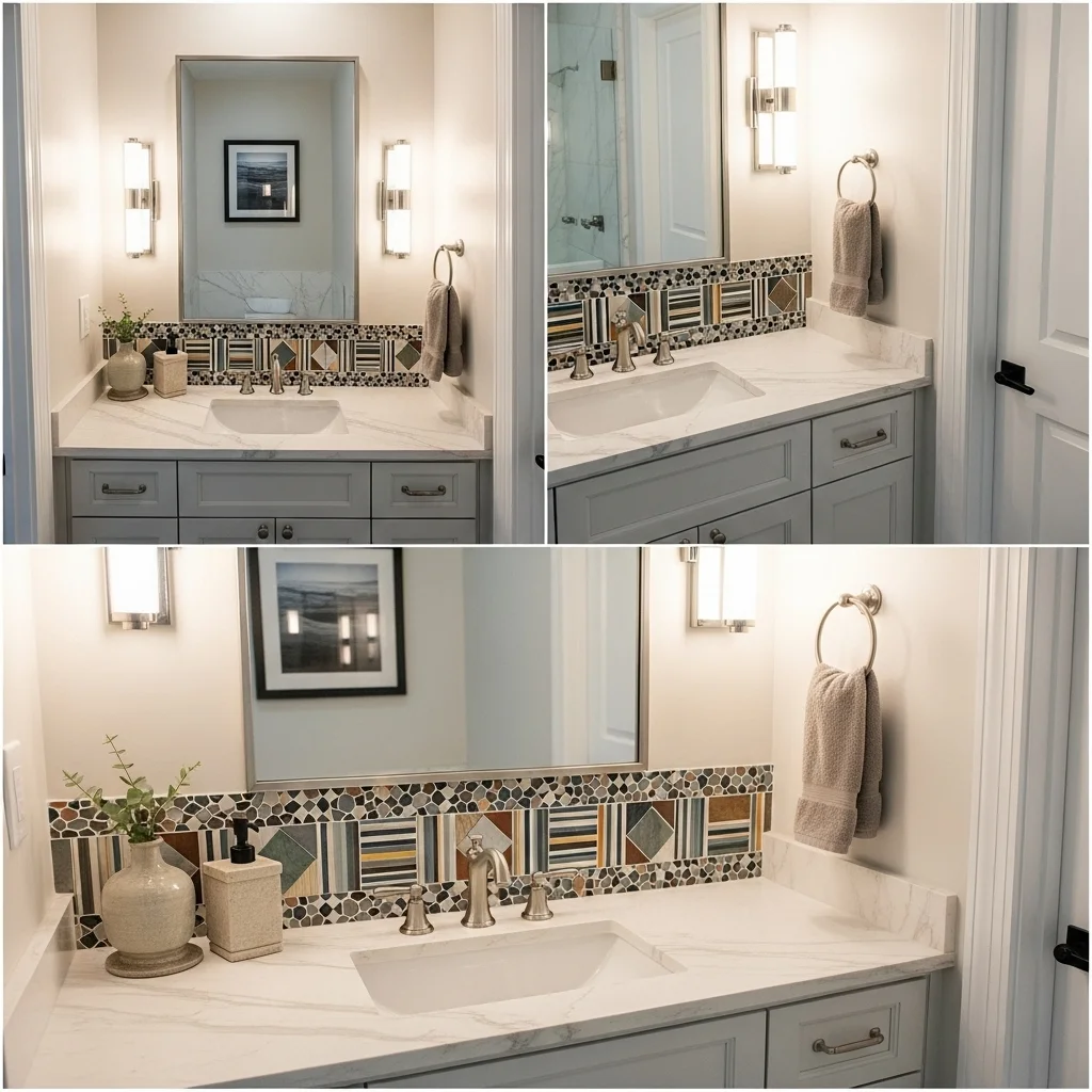  Add a Unique Backsplash