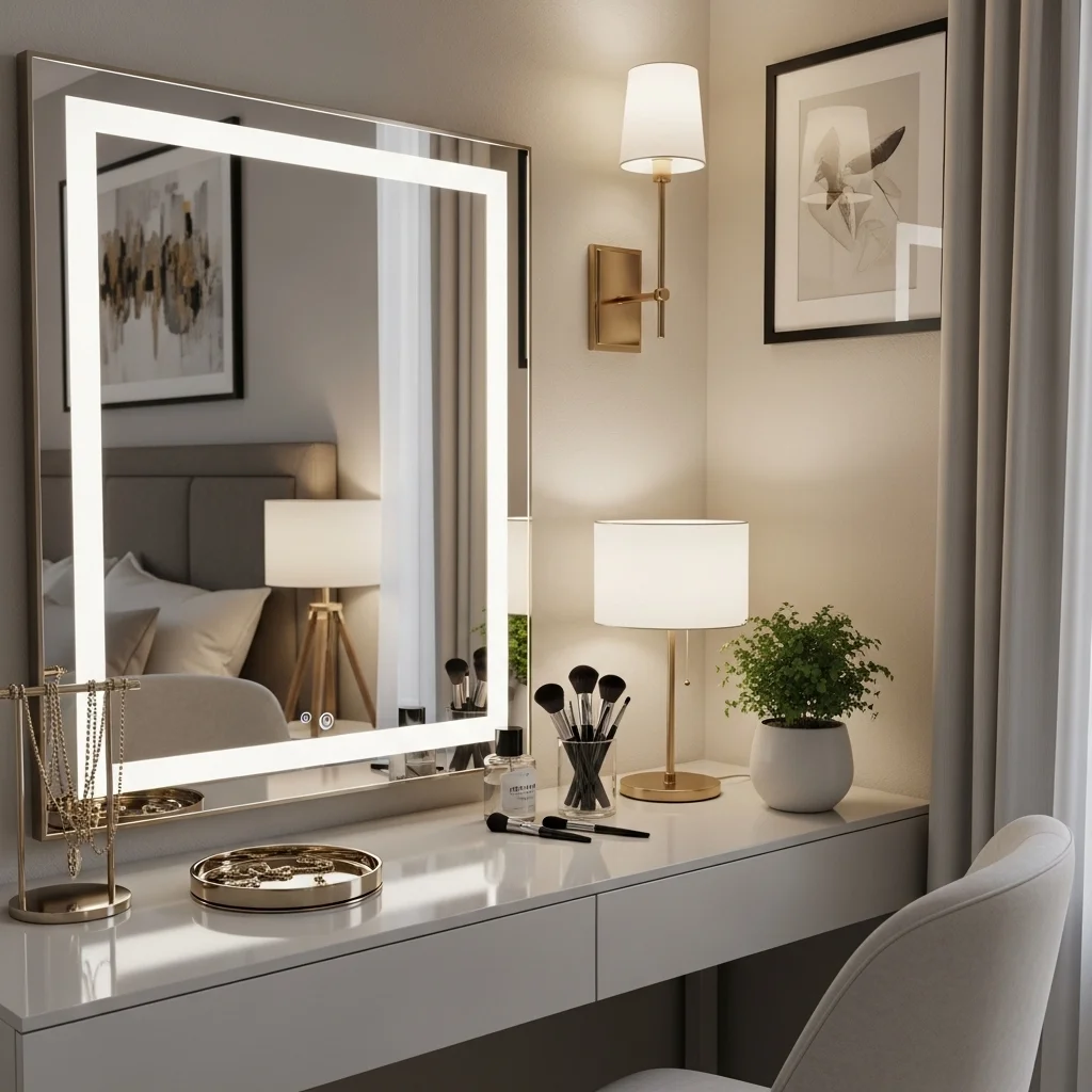 Add a Vanity or Makeup Station