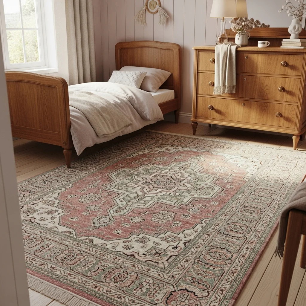 Add a Vintage-Inspired Rug