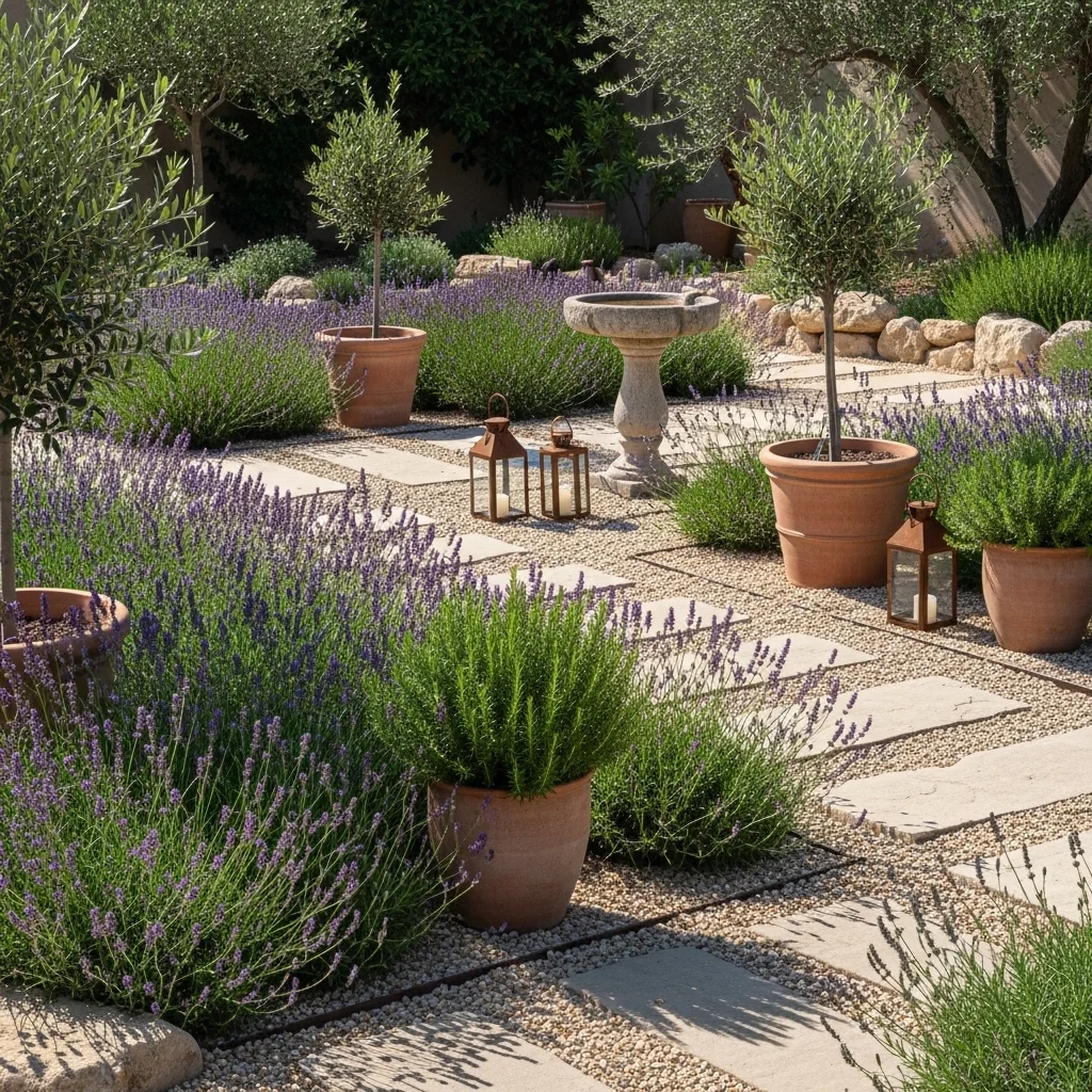 Add a Water-Wise Mediterranean Garden