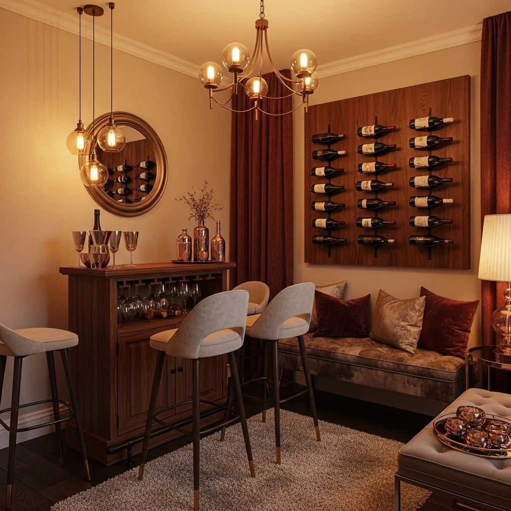 Add a Wine and Lounge Corner