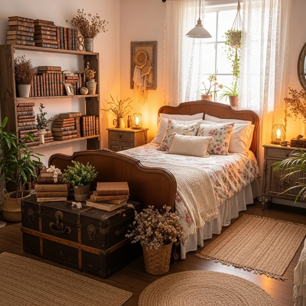 Antique Books and Trunks