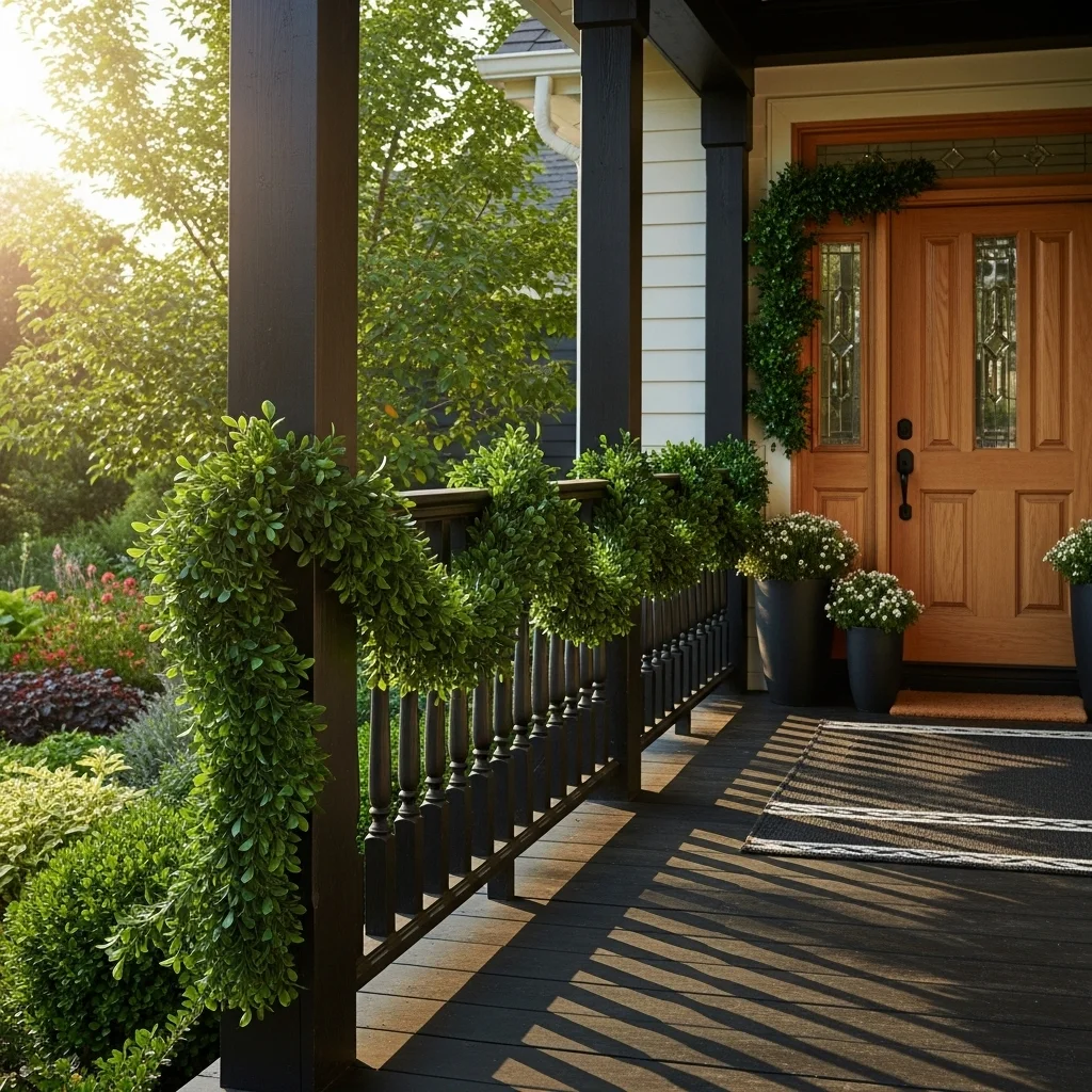 Artificial Boxwood Garland