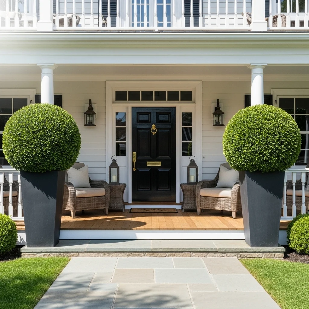  Artificial Boxwood Spheres