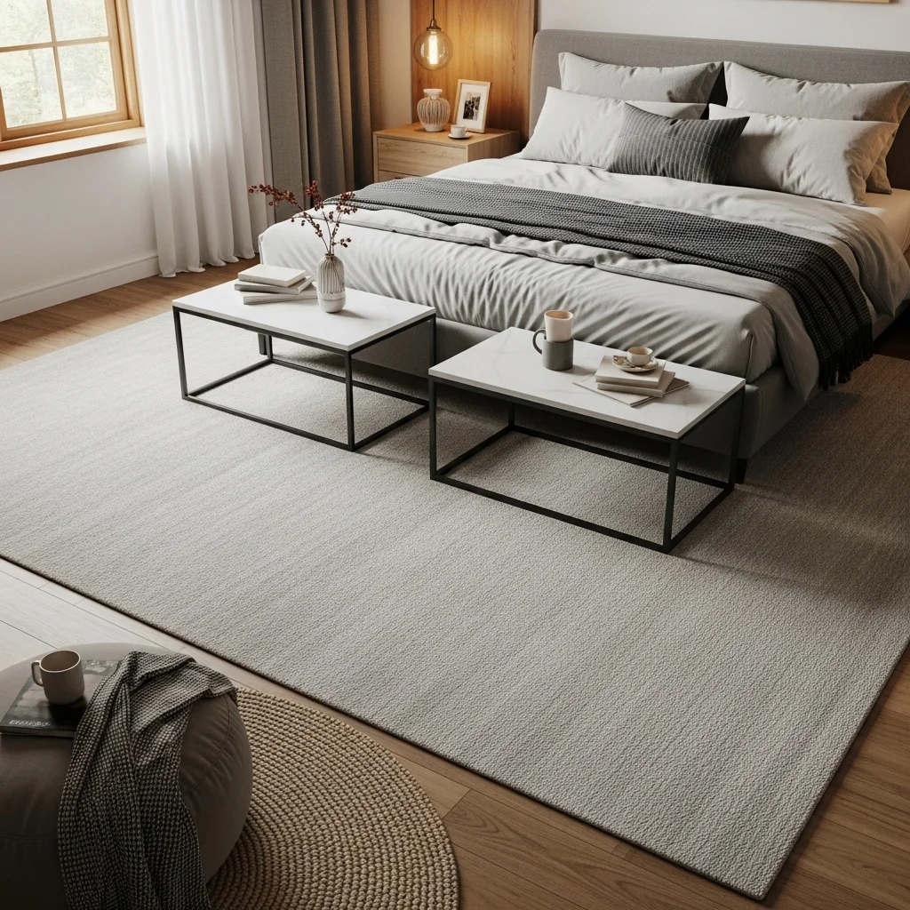 Bedroom Rug Size & Placement