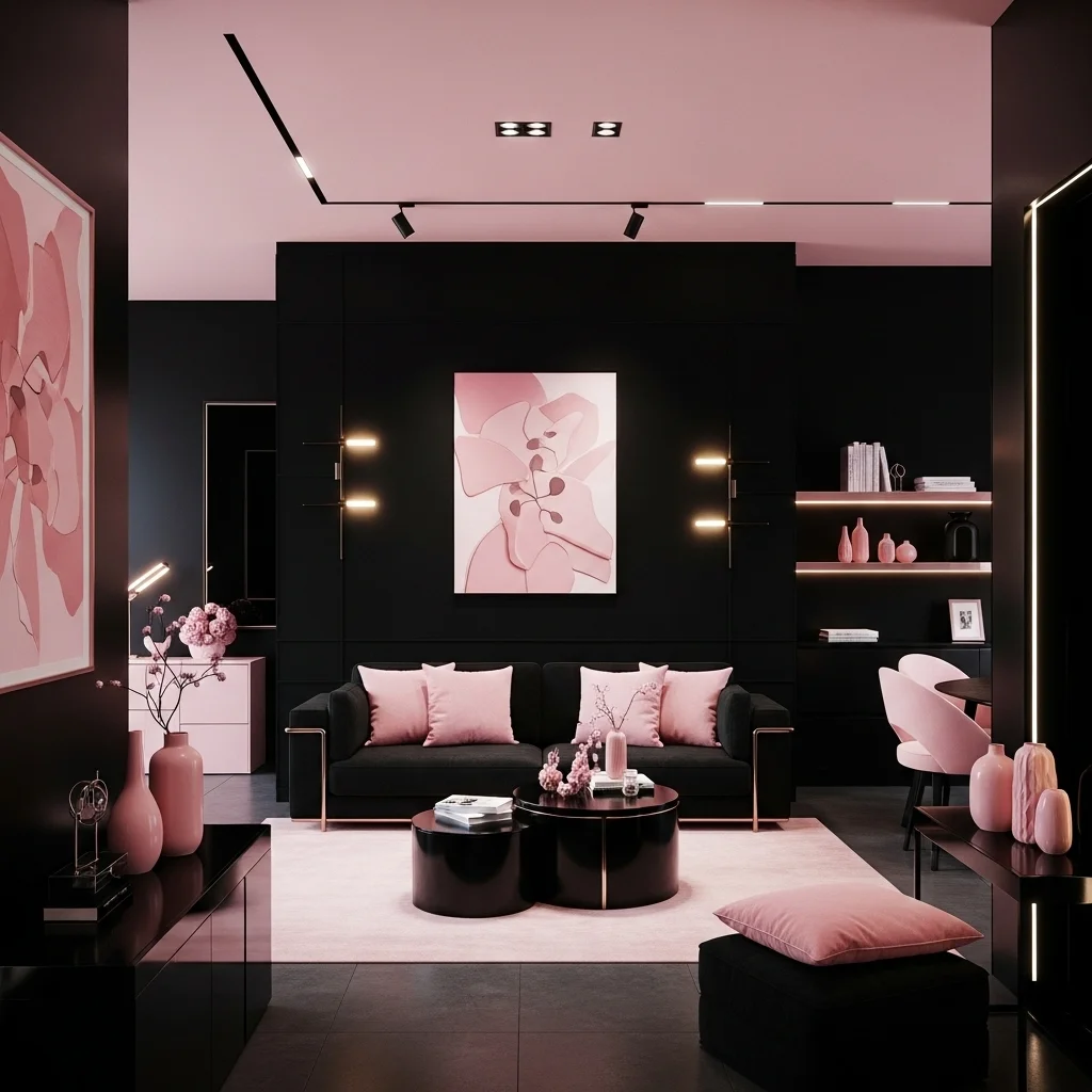 Black — For Modern Contrast and Bold Sophistication