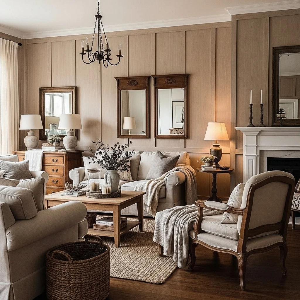 Board and Batten Paneling for Traditional Charm