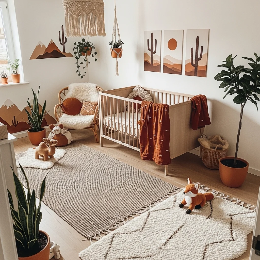 Boho Desert Nursery