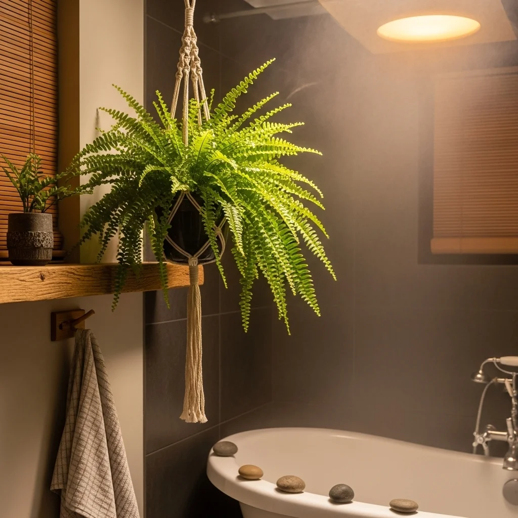 Boston Fern (Nephrolepis exaltata)