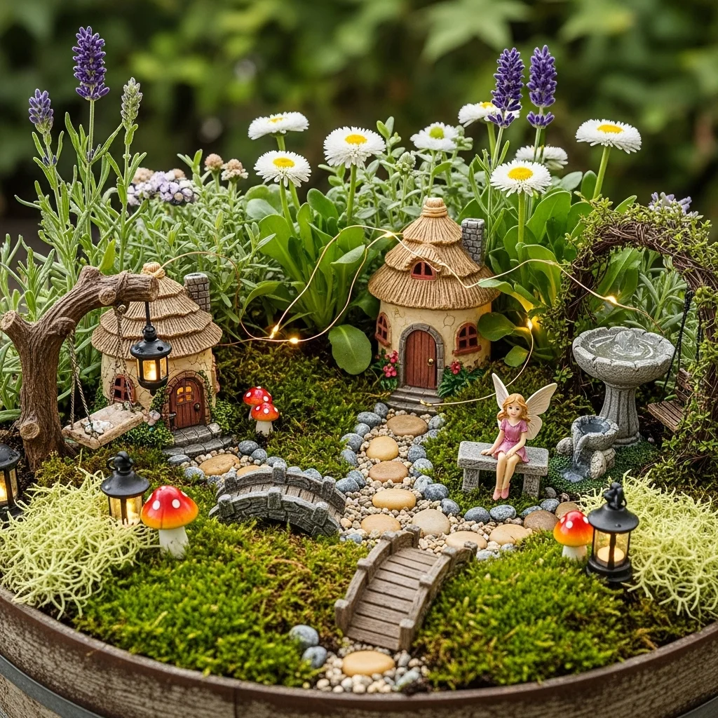  Build a Fairy Garden in a Planter
