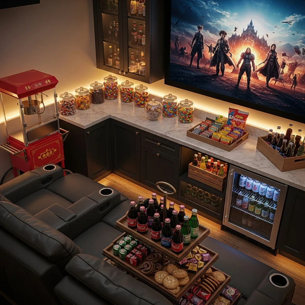  Build a Snack Bar or Concession Area