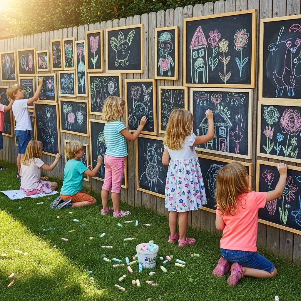 Chalkboard Fence Gallery