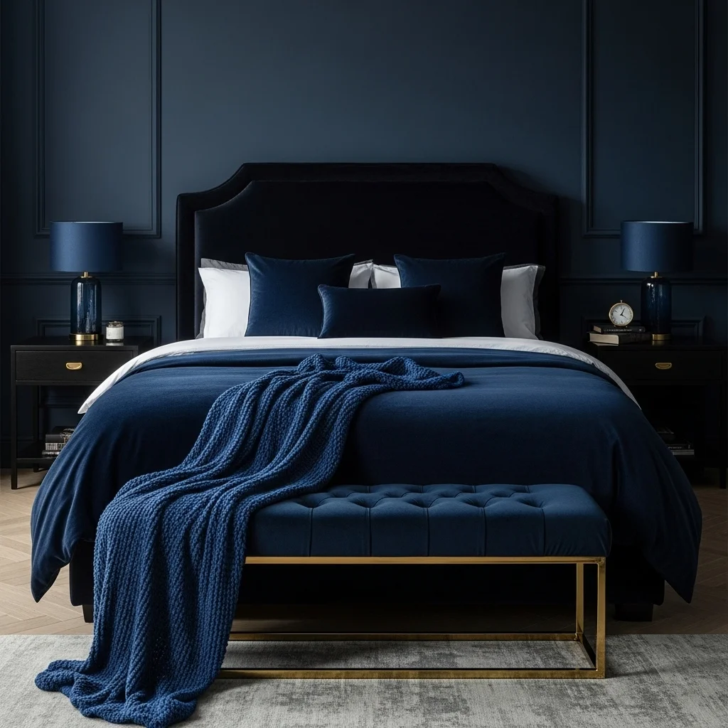  Choose Blue Velvet Accents for Luxury