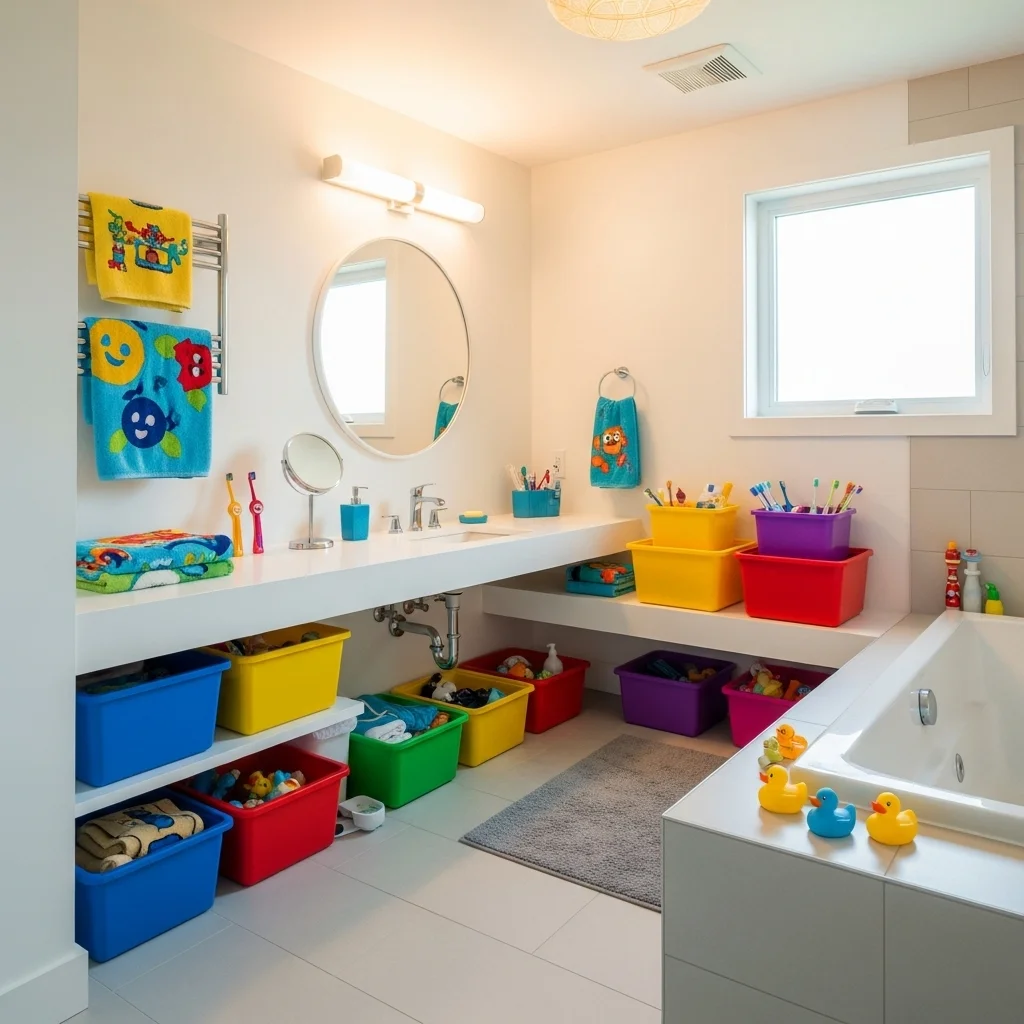 Choose Multi-Colored Storage Bins