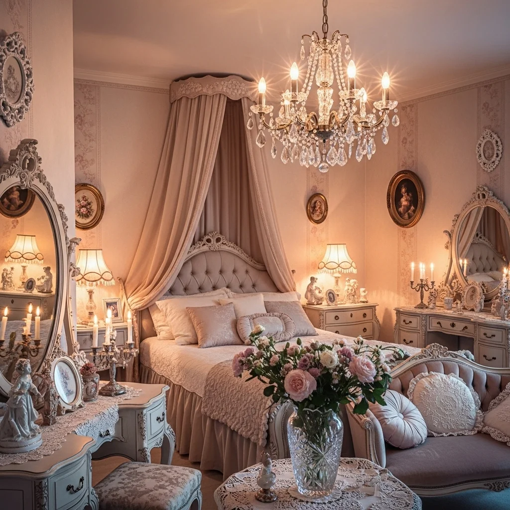  Choose Romantic Lighting with Chandeliers and Candles