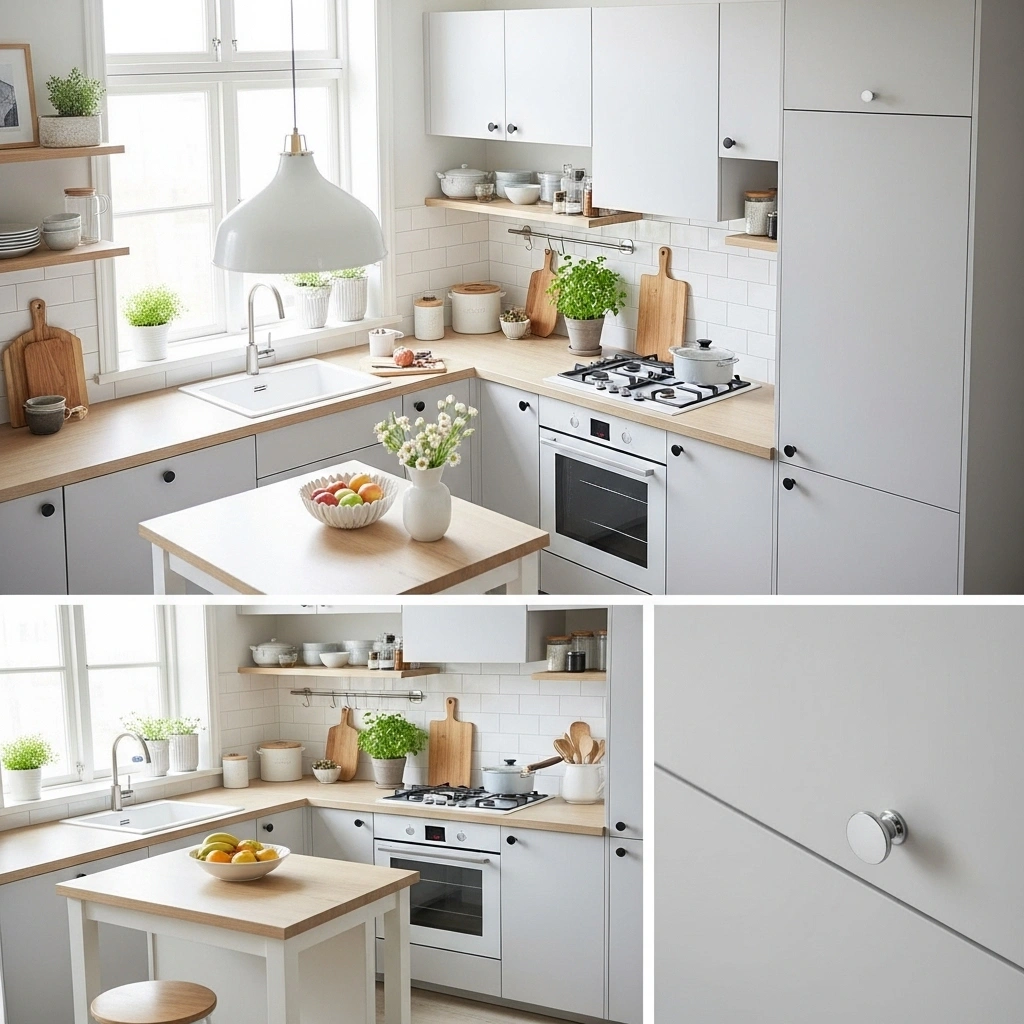  Choose Sleek, Minimalist Cabinet Hardware