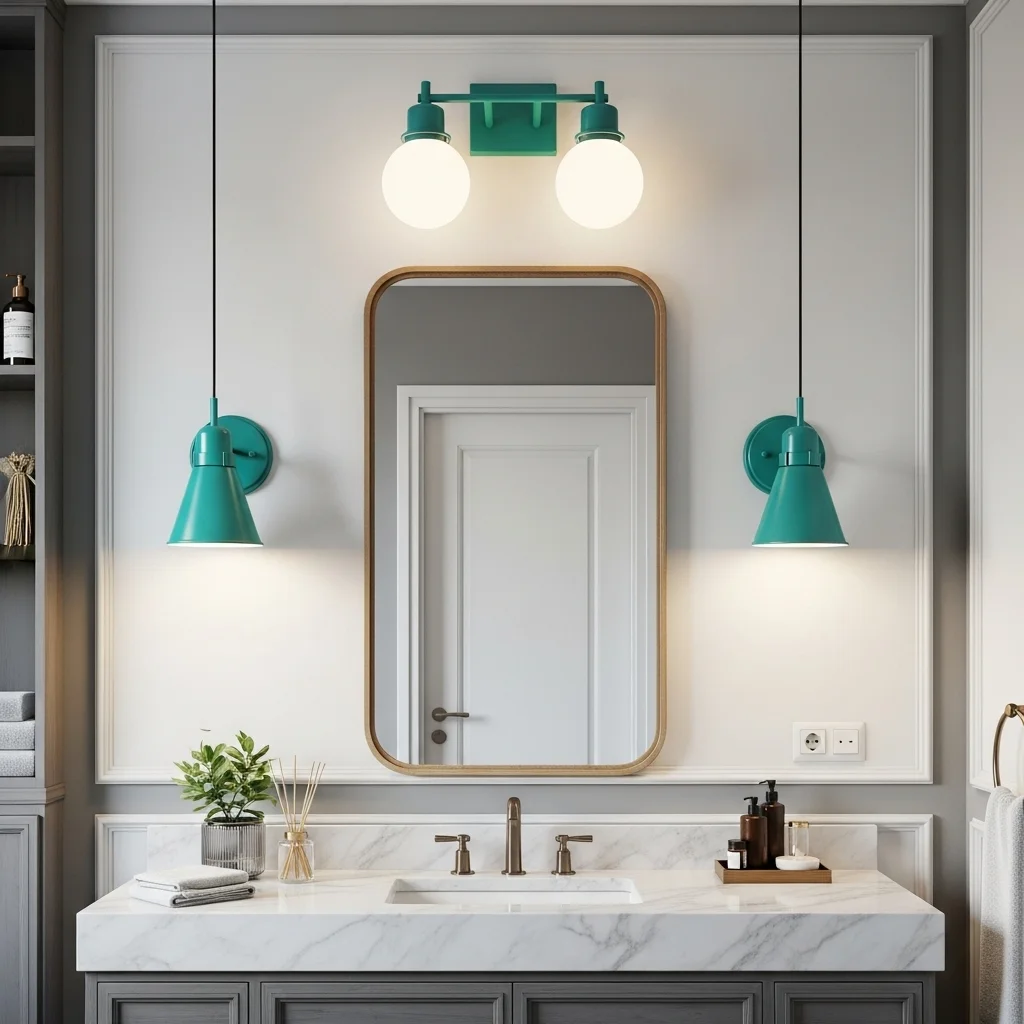 Choose Teal Lighting Fixtures for a Unique Touch