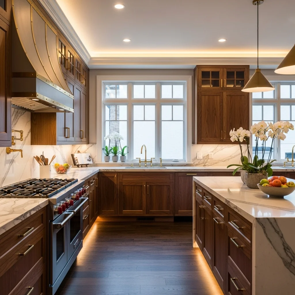  Choose Walnut for Depth and Drama