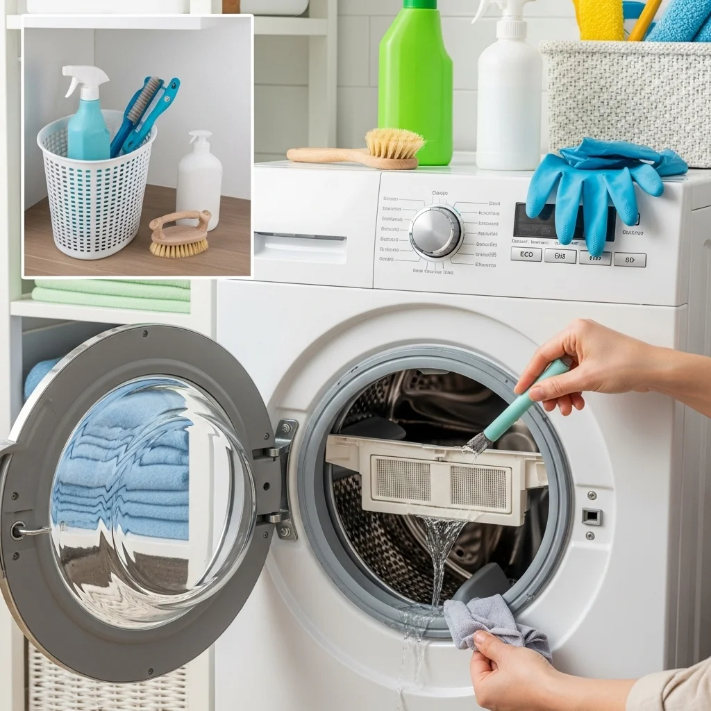 Clean the Filter and Drain Pump