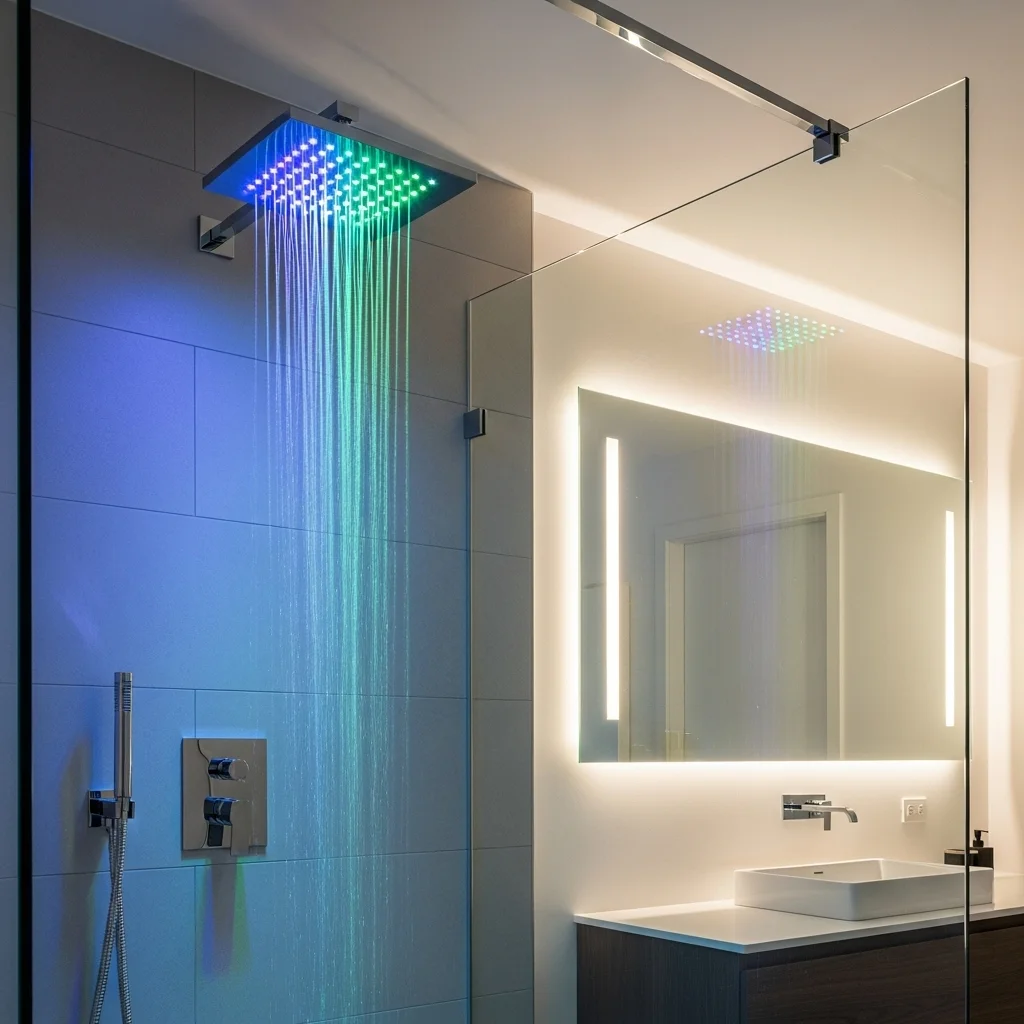 Color-Changing Shower Head LED