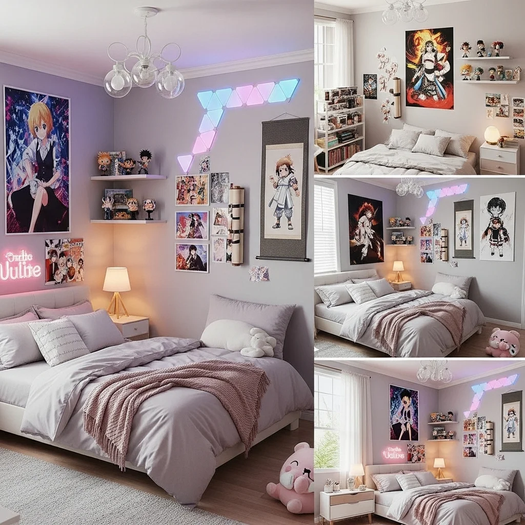 Combine Cozy Elements With Bold Anime Features