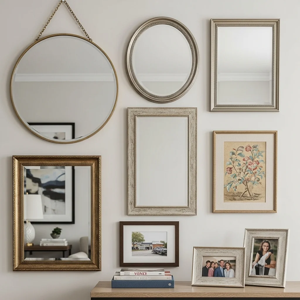  Combine Frames with Mirrors