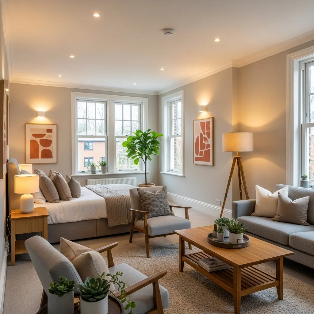 Combine Natural and Artificial Light