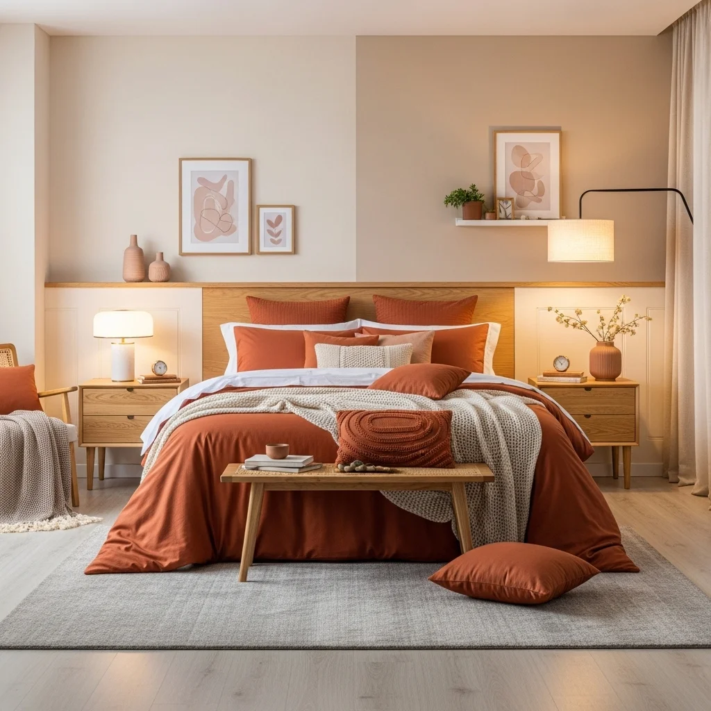 Combine Terracotta With Soft Neutrals