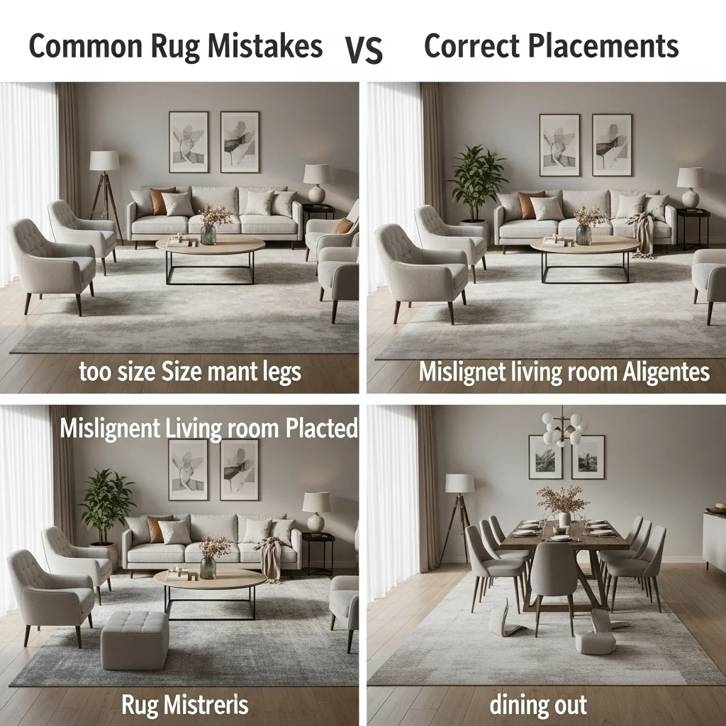 Common Rug Size Mistakes to Avoid