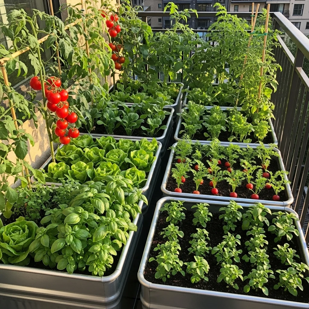  Compact Raised Bed Micro-Farm