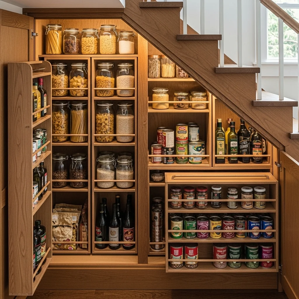 Conceal Under the Staircase